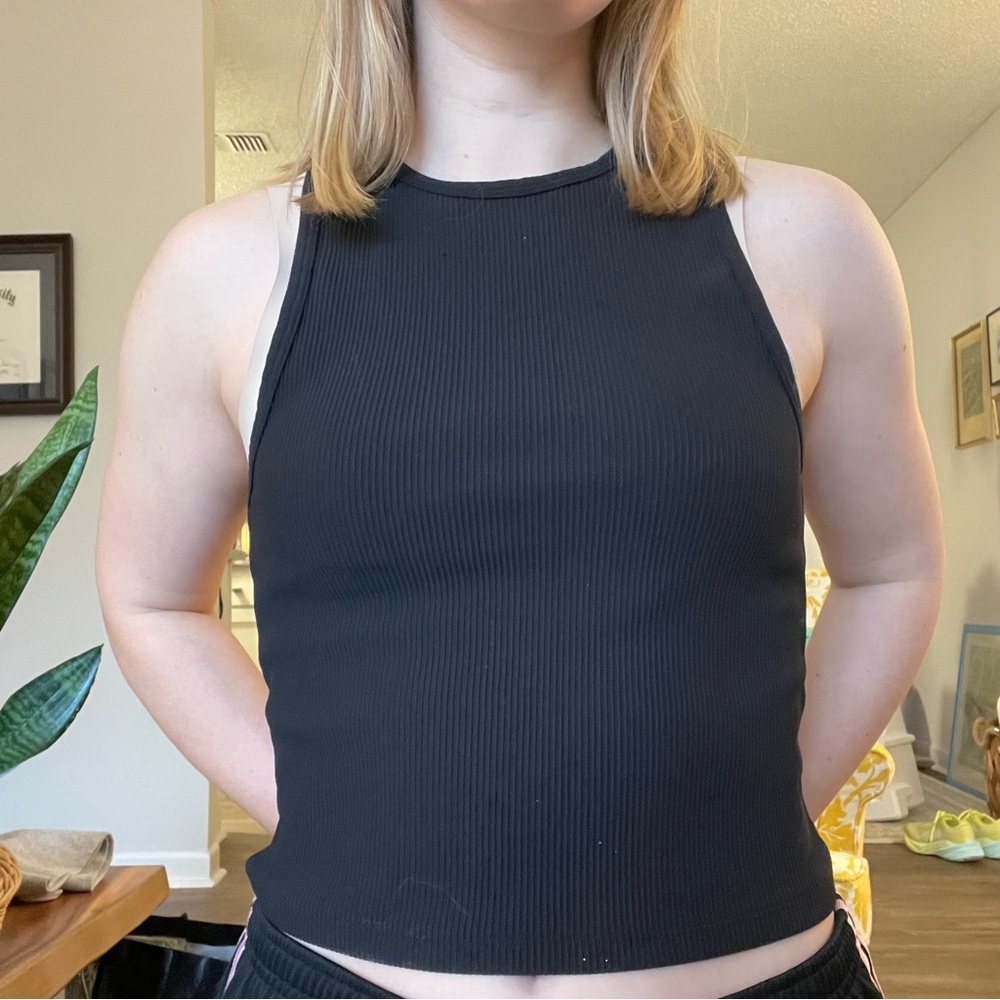 Athleta Ribbed Tank Top